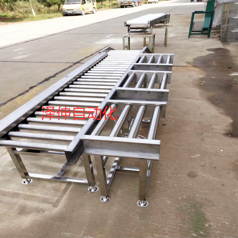 非標(biāo)訂做動力滾筒輸送機 自動化輸送輥筒線不銹鋼滾筒輸送機廠家